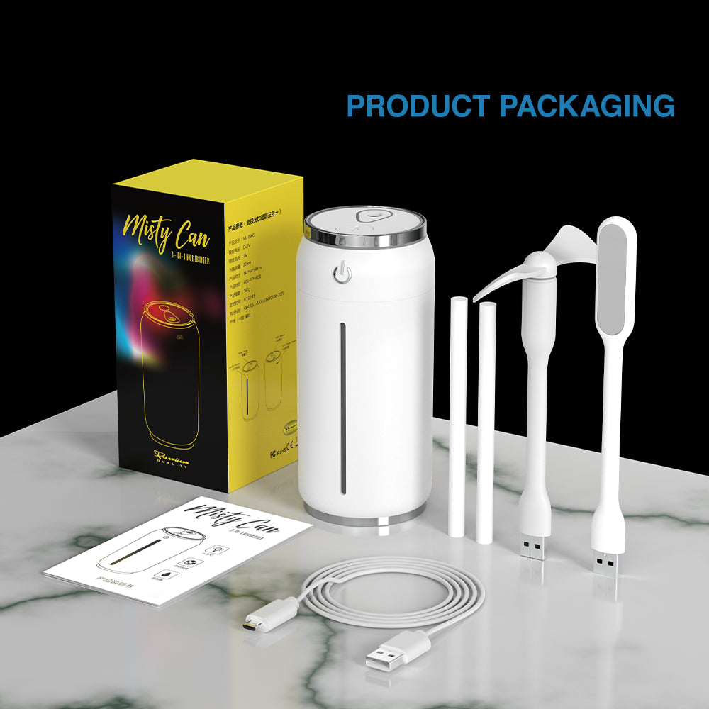 Glorius Humidifier 220ML Mini USB Aroma Diffuser