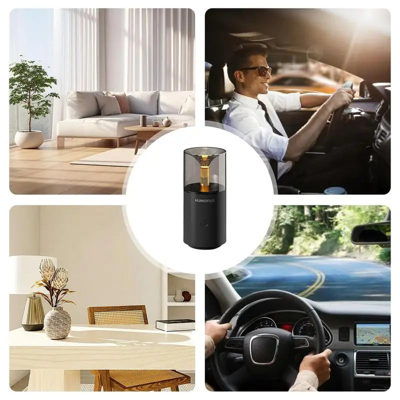Transform Your Car Experience with the Ultimate USB Aroma Diffuser & Humidifier – Compact, Stylish & Soothing!