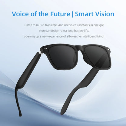 Revolutionary 2025 AI Translation Smart Glasses with Bluetooth Calling and UV Protection - Perfect for Outdoor Adventures!
