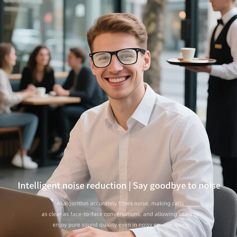 Revolutionary 2025 AI Translation Smart Glasses with Bluetooth Calling and UV Protection - Perfect for Outdoor Adventures!