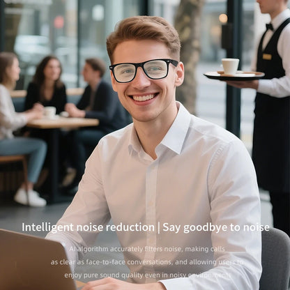 Revolutionary 2025 AI Translation Smart Glasses with Bluetooth Calling and UV Protection - Perfect for Outdoor Adventures!