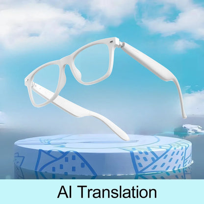 Revolutionary 2025 AI Translation Smart Glasses with Bluetooth Calling and UV Protection - Perfect for Outdoor Adventures!