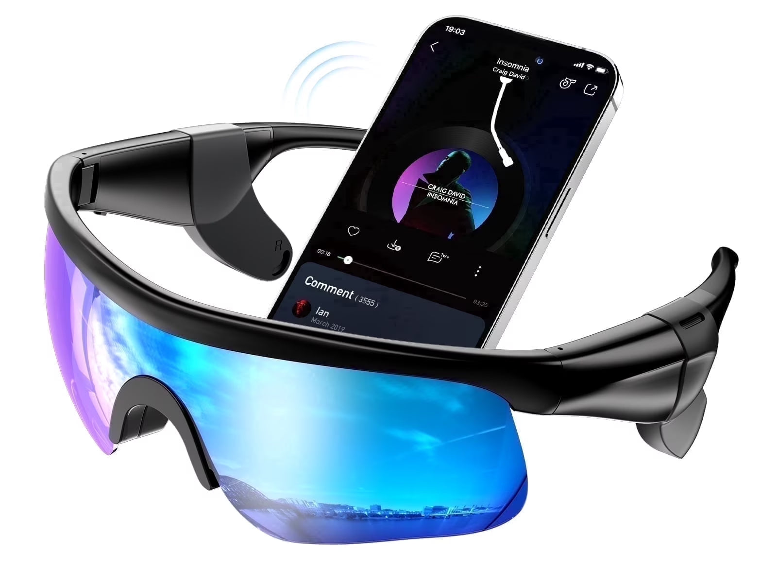 Experience Superior Sound and Style with Our Bluetooth Audio Sunglasses - Perfect for Active Lifestyles!