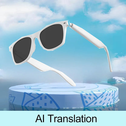 Revolutionary 2025 AI Translation Smart Glasses with Bluetooth Calling and UV Protection - Perfect for Outdoor Adventures!