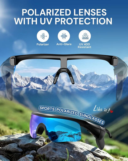 Experience Superior Sound and Style with Our Bluetooth Audio Sunglasses - Perfect for Active Lifestyles!