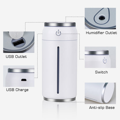 Glorius Humidifier 220ML Mini USB Aroma Diffuser